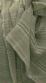 Tende  nuove traforate color verde salvia chiaro