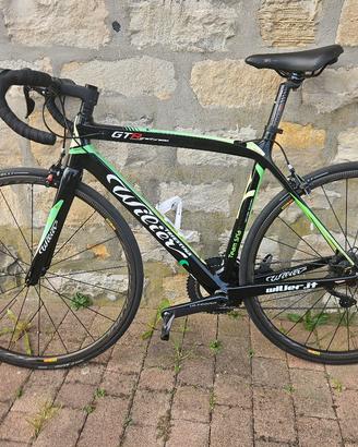 BDC Wilier GTR carbon con ruote carbonio