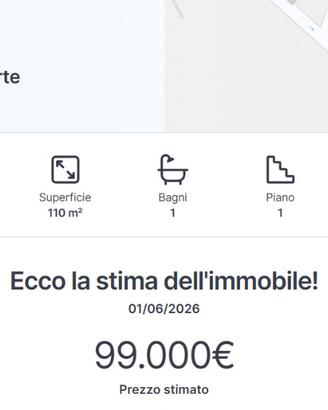 Appartamento con balcone e giardino e posto auto