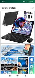 10 pollici Android, 22GB RAM+128GB ROM(1TB TF), ta