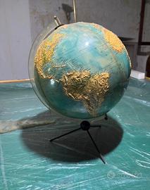 Mappamondo Rilievo Vintage Rico firenze anni 60