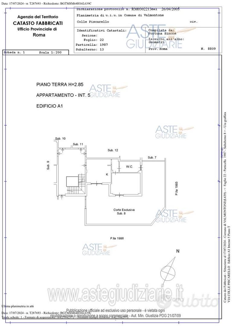 Appartamento – Valmontone, Colle Piscarello - Vista 2