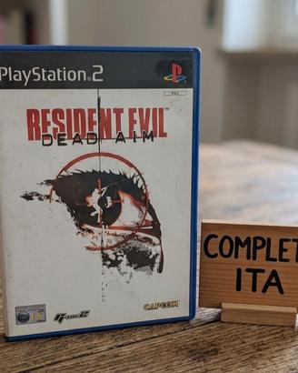 Resident Evil Dead Aim Sony PlayStation 2 PS2 
