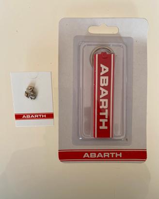 Abarth spilla + portachiavi