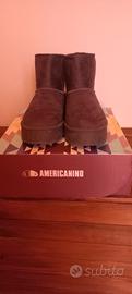 stivaletto in camoscio