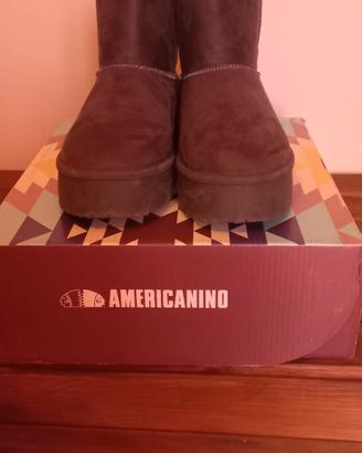 stivaletto in camoscio