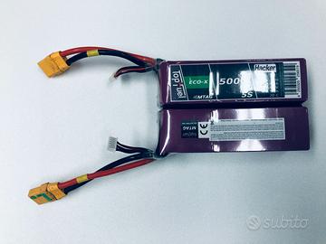 2x Batterie LiPo 5S/18.5V 5000mAh 20C Hacker