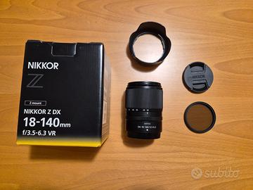 Obiettivo Nikkor Z DX 18-140