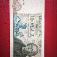 Banconota 5 mila lire Colombo fds