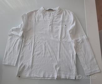 camicia bianca coreana