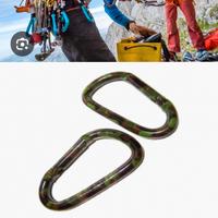 Esercito Camo Universale Moschettone Portachiavi 