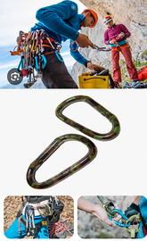 Esercito Camo Universale Moschettone Portachiavi 