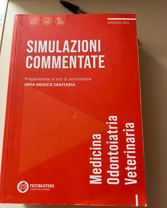 Libro test area medica professioni sanitarie/med