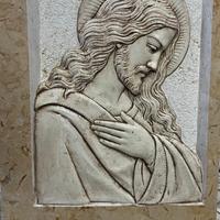 Scultura religiosa in marmo