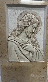 Scultura religiosa in marmo