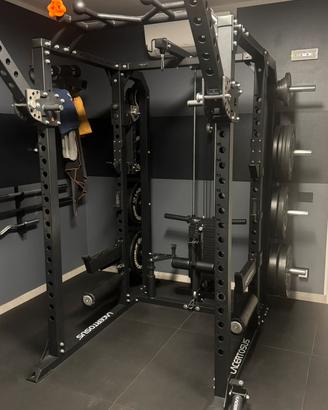 Lacertosus Power Rack pro set + pro power arms
