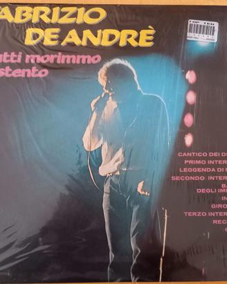 Fabrizio De André - Tutti morimmo a stento LP 12"