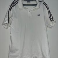 Polo Adidas bianca