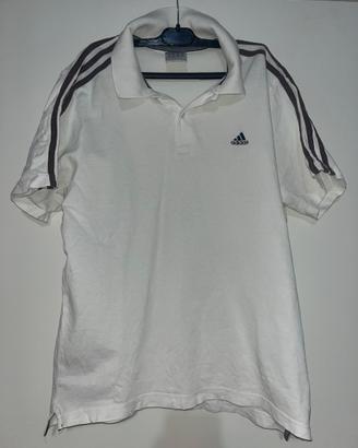 Polo Adidas bianca