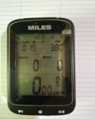 Ciclo computer gps per bici Miles