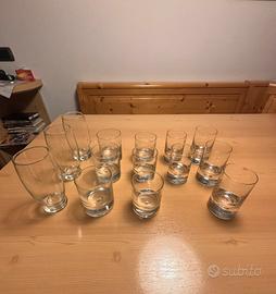 Set di bicchieri in vetro – 14 pezzi