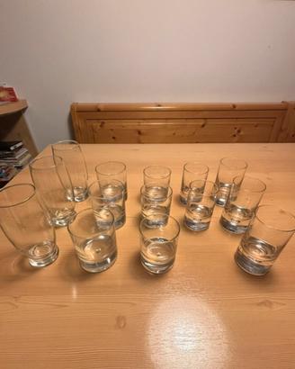 Set di bicchieri in vetro – 14 pezzi