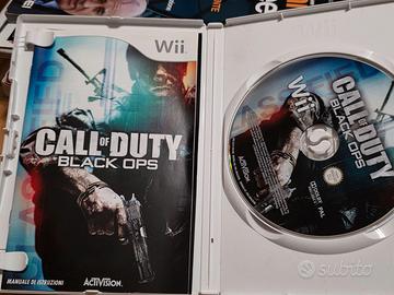 Gioco Wii call of duty
Black ops