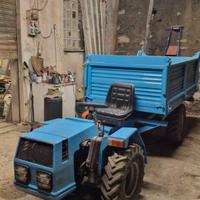 Motoagricola bertolini 4x4 scarico idraulico trila