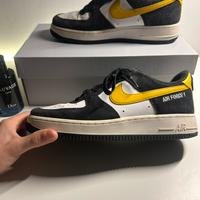 Nike Air Force 1 Nere Scamosciate