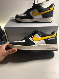 Nike Air Force 1 Nere Scamosciate