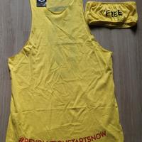 100% cotone made in italy set vestito e top urban