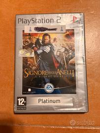 Il Signore degli anelli PS2 (platinum)