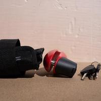 Bloccadisco acciaio temperato - perno 8 mm