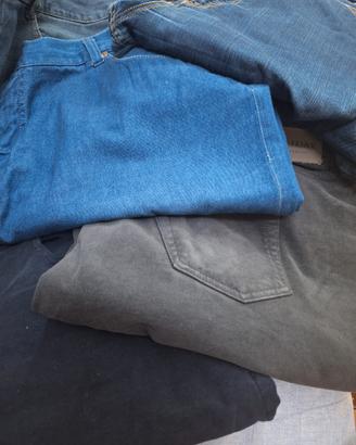 sono 10 pantaloni uomo taglia 62 e alcuni 60