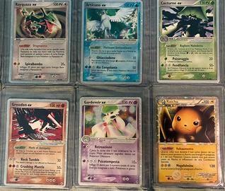 Carte da collezzione pokemon