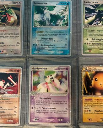 Carte da collezzione pokemon