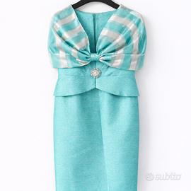 Elegante Abito Cerimonia ginocchio Sonia Peña 46