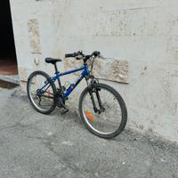 bicicletta MTB rockrider 24
