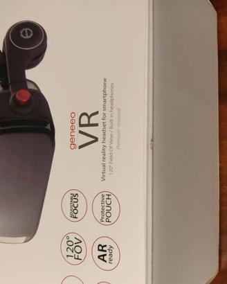 Geneeo VR visore 3D per smartphone con cuffie