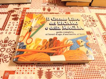 libro il grande libro del ricamo e della maglia