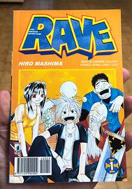 Fumetto manga rave dal 1 al 35