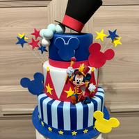 Torta scenografica topolino