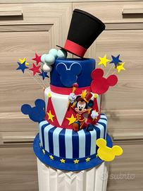 Torta scenografica topolino