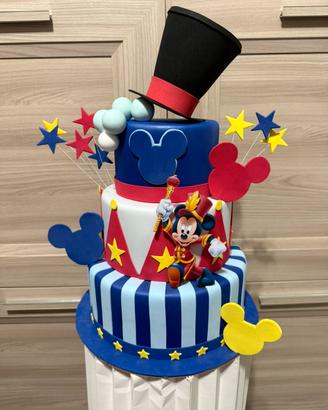 Torta scenografica topolino