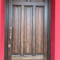 Portoncino di sicurezza in legno