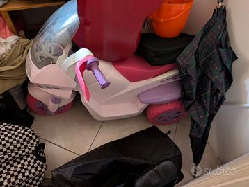 Moto bambina con motore