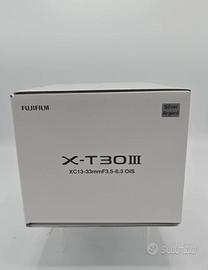 Fujifilm X-T30 III kit 13-33mm tutti i colori 