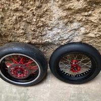 Cerchi motard honda crf