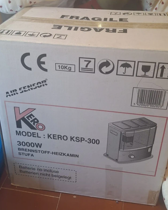 Stufa a kerosene Kero KSP-300 – Nuova mai aperta