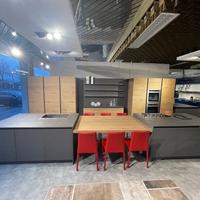 Cucina grigio moderna ad isola Arredo3 Kalì